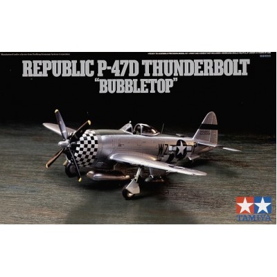 P-47D THUNDERBOLT "BUBBLETOP" - 1/72 SCALE - TAMIYA